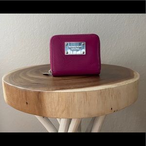 Michael Kors Wallet Small Fuschia